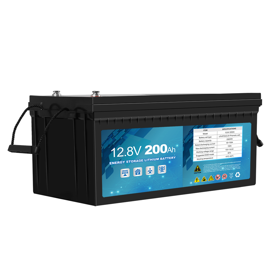 TopSellers-12V LiFePO4 Battery - Rugged ABS Case  24.5kg Deep Cycle Power